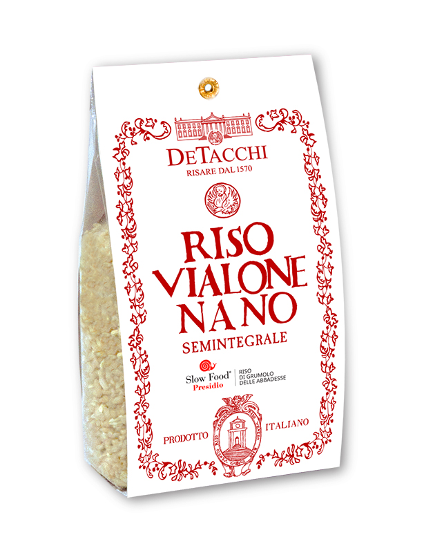 Riso Vialone Nano PRESIDIO SLOW FOOD Semintegrale