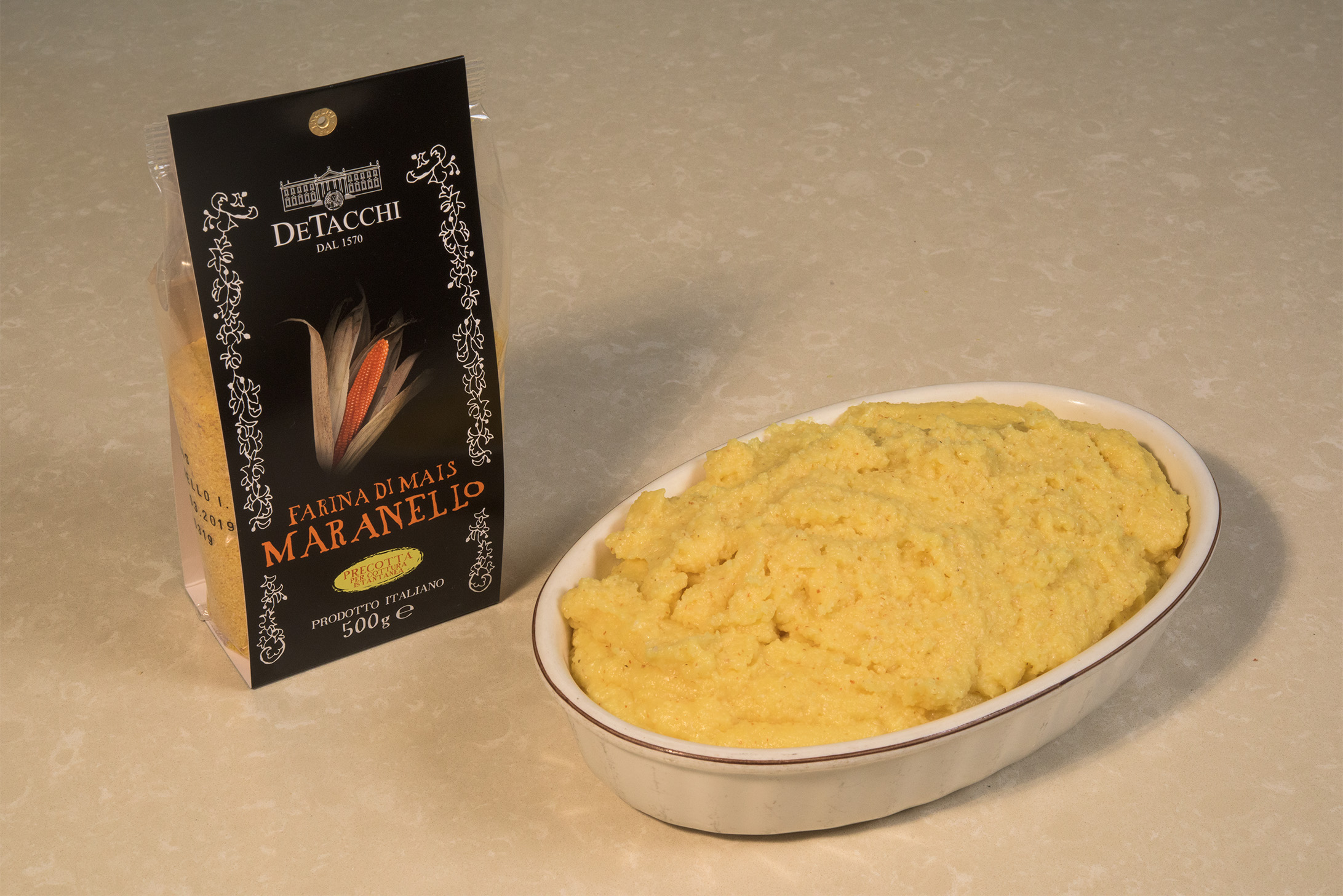 BASIC RECIPE: Polenta with Precooked Maranello Corn Flour